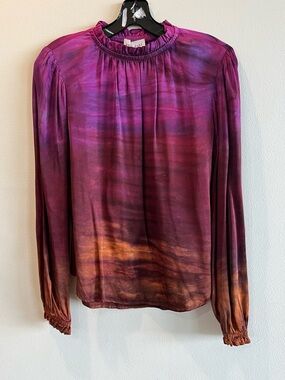 Bella Dahl ombré blouse - small